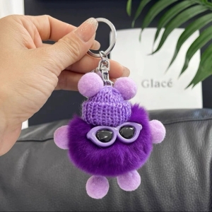 Skyvista Korean INS Popular Plush Hanging Charm – Keychain & Bag Accessory
