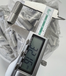 Aluminum alloy conversion screw, 8MM male screw and 12MM female screw included.