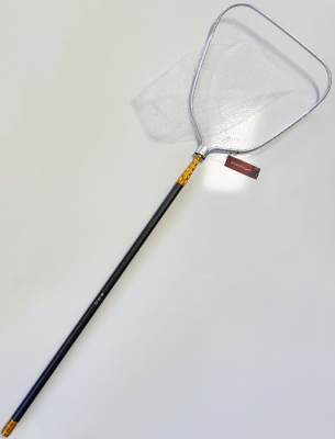 Golden-yellow multifunctional high-carbon landing net handle, spear handle, fruit-picking pole, for catching crabs, shrimps, etc.