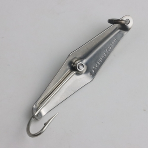 Single Hook Large Iron Slab, Stainless Steel Jig Hook, Spanish Mackerel Jig Hook