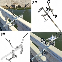 Skyvista Multi-functional stainless steel bridge mount, fishing rod holder for fishing.