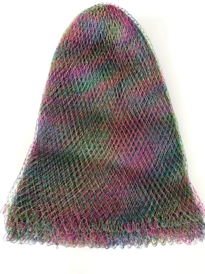 Multi-size landing net bags. Colored Dyneema net bags for catching large fish and crabbing.